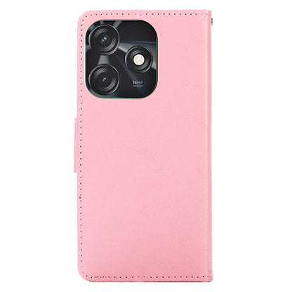 Anti-Drop Cover for Tecno Spark 10C 4G , PU Leather Phone Wallet Case with Stand