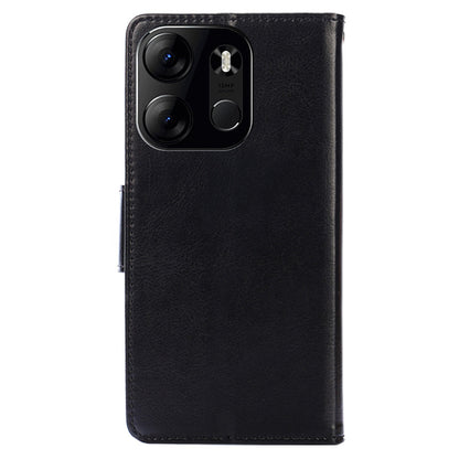 For Tecno Spark Go 2023 4G Leather Wallet Protective Case Flip Stand Phone Shell