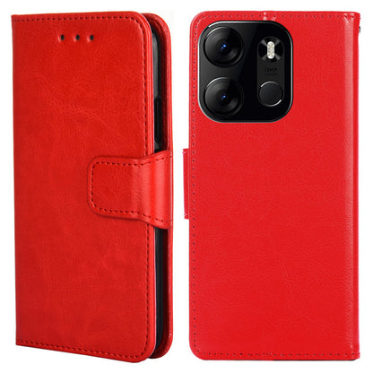 For Tecno Spark Go 2023 4G Leather Wallet Protective Case Flip Stand Phone Shell