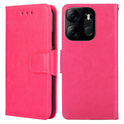 For Tecno Spark Go 2023 4G Leather Wallet Protective Case Flip Stand Phone Shell