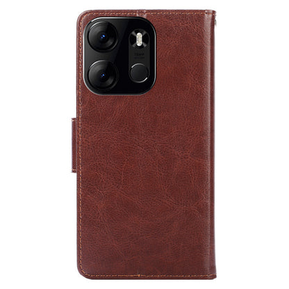 For Tecno Spark Go 2023 4G Leather Wallet Protective Case Flip Stand Phone Shell