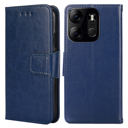 For Tecno Spark Go 2023 4G Leather Wallet Protective Case Flip Stand Phone Shell