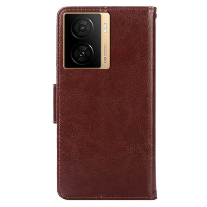 For vivo iQOO Z7 5G Leather Wallet Phone Case Shockproof Folding Stand Cover