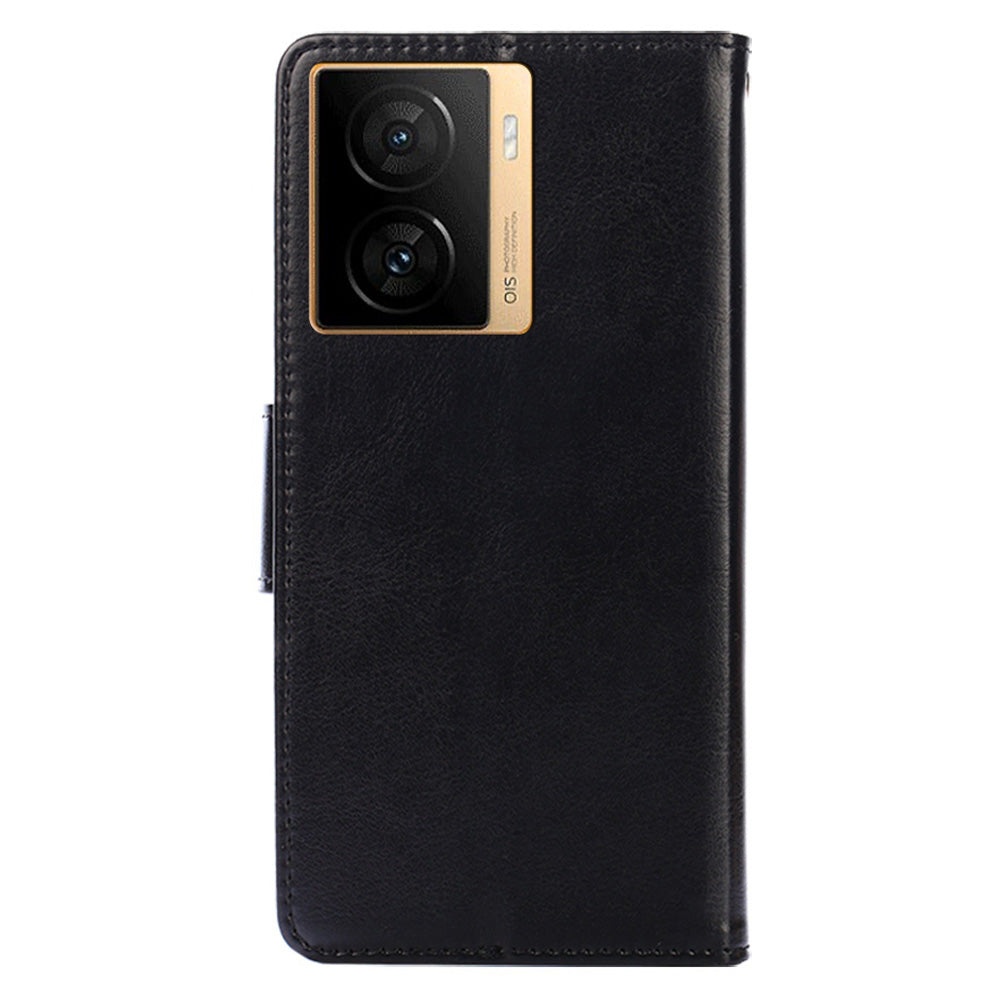For vivo iQOO Z7 5G Leather Wallet Phone Case Shockproof Folding Stand Cover