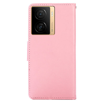 For vivo iQOO Z7 5G Leather Wallet Phone Case Shockproof Folding Stand Cover