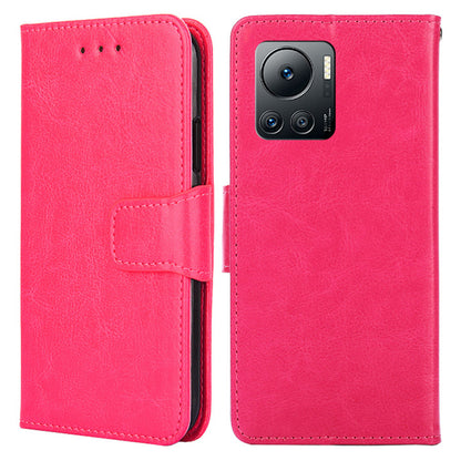 For Infinix Note 12 VIP 4G Phone Protective Case Leather Wallet Cover with Stand
