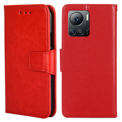 For Infinix Note 12 VIP 4G Phone Protective Case Leather Wallet Cover with Stand
