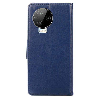 For Infinix Note 12 Pro 4G / Note 12 (2023) 4G Shockproof Wallet Phone Case Leather Flip Cover with Stand