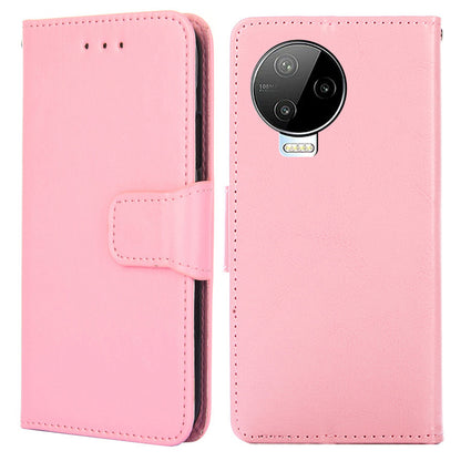 For Infinix Note 12 Pro 4G / Note 12 (2023) 4G Shockproof Wallet Phone Case Leather Flip Cover with Stand