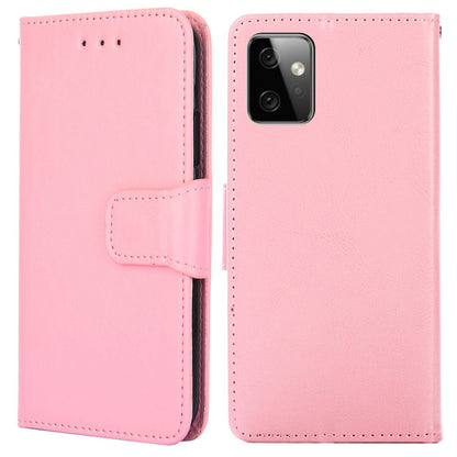 For Motorola Moto G Power 5G Wallet Phone Case Protective Leather Flip Cover with Stand