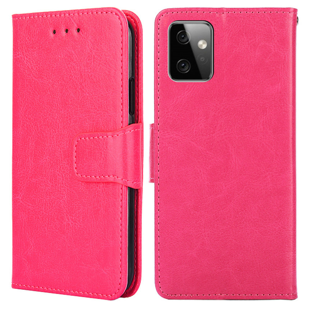 For Motorola Moto G Power 5G Wallet Phone Case Protective Leather Flip Cover with Stand