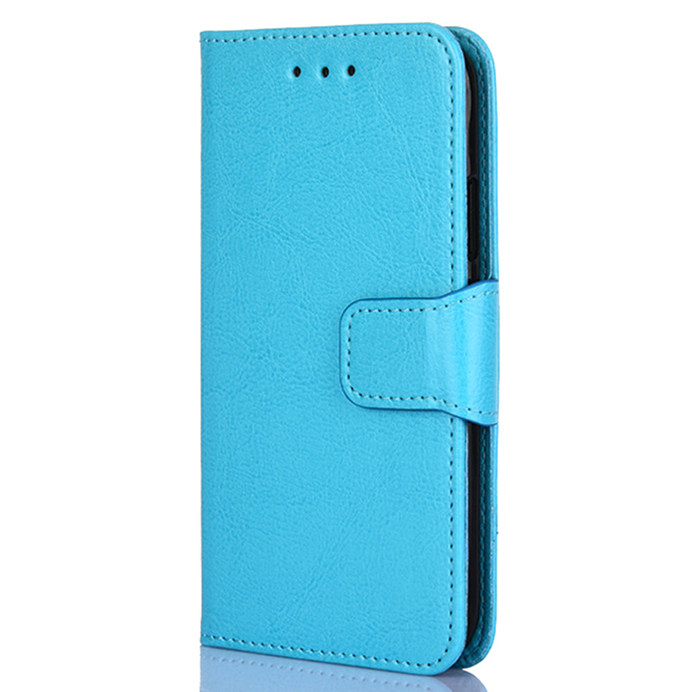 Leather Flip Case for Infinix Hot 12 Pro 4G Protective Phone Shell Anti-Drop Wallet Phone Case with Stand