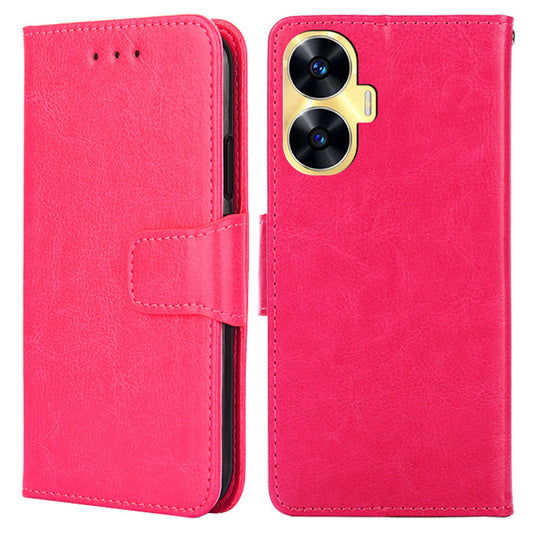 For Realme C55 Full Protection Phone Case Leather Wallet Stand Flip Cover