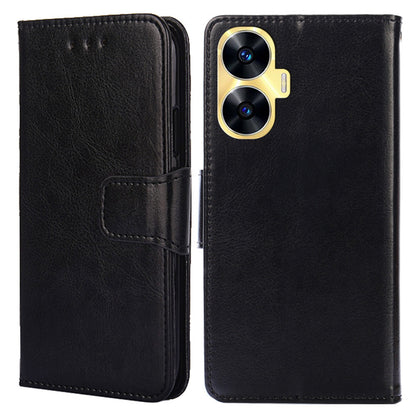 For Realme C55 Full Protection Phone Case Leather Wallet Stand Flip Cover