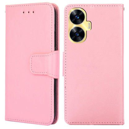For Realme C55 Full Protection Phone Case Leather Wallet Stand Flip Cover