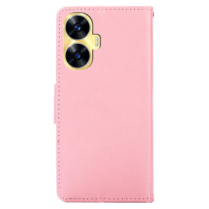 For Realme C55 Full Protection Phone Case Leather Wallet Stand Flip Cover