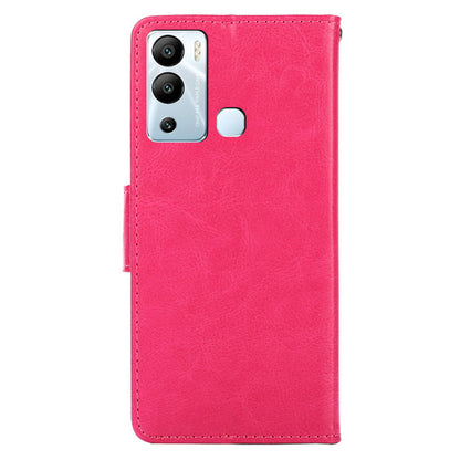 For Infinix Hot 12i 4G Phone Case Shockproof Leather Wallet Stand Mobile Cover