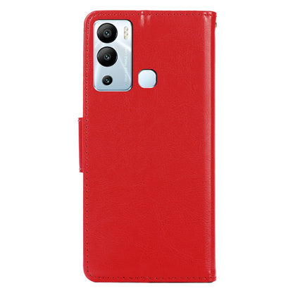 For Infinix Hot 12i 4G Phone Case Shockproof Leather Wallet Stand Mobile Cover