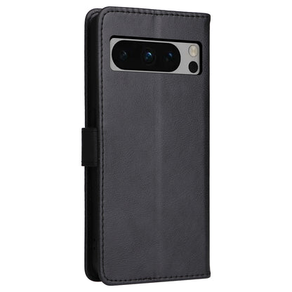 KT Leather Series-2 For Google Pixel 8 Pro PU Leather Case Stand Solid Color Wallet Phone Cover