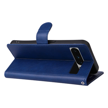 KT Leather Series-2 For Google Pixel 8 Pro PU Leather Case Stand Solid Color Wallet Phone Cover