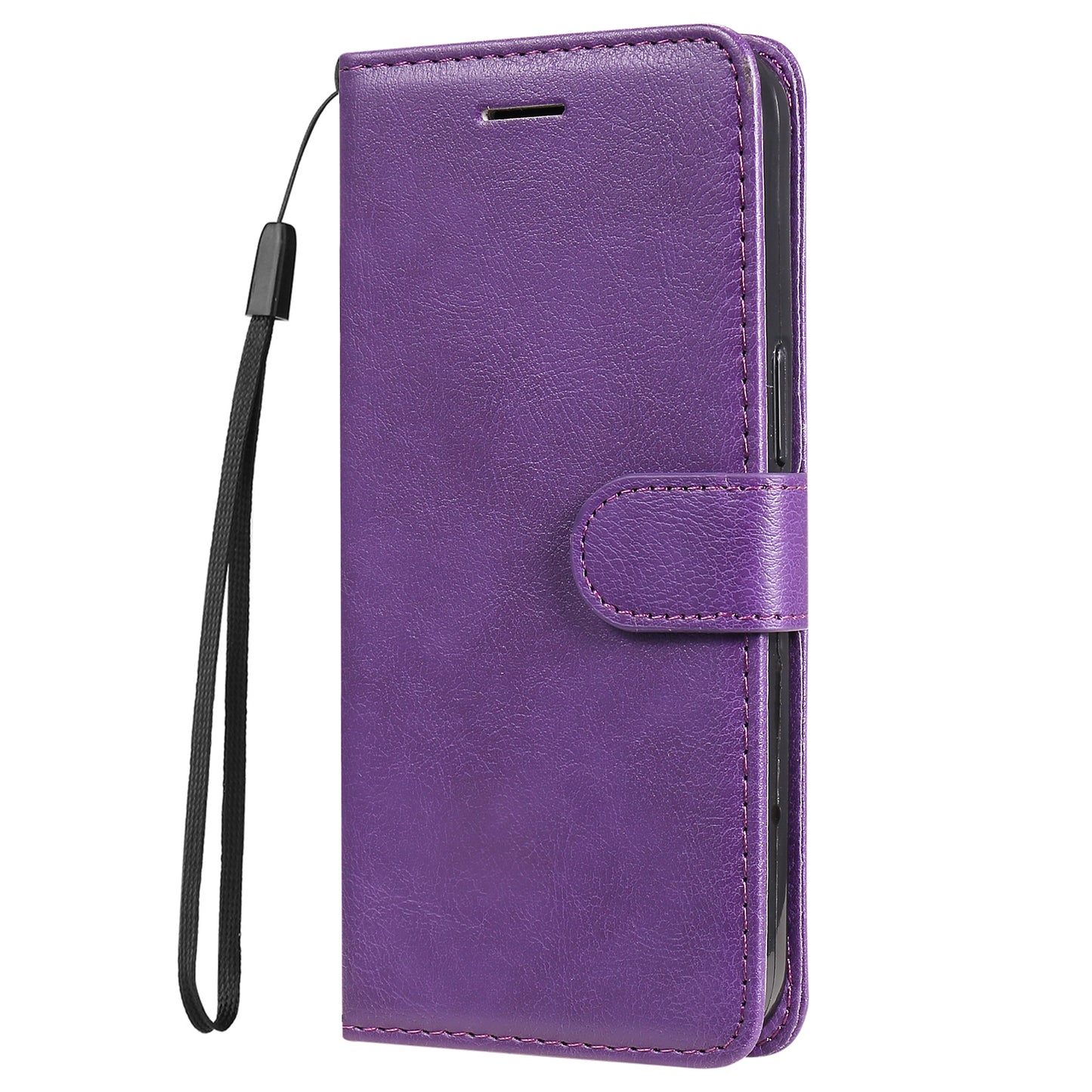 KT Leather Series-2 For Google Pixel 8 Pro PU Leather Case Stand Solid Color Wallet Phone Cover