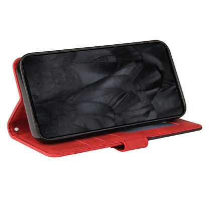 KT Leather Series-1 For Google Pixel 8 Pro Flip Stand Protective Case Dual-color Splicing Leather Wallet Phone Cover