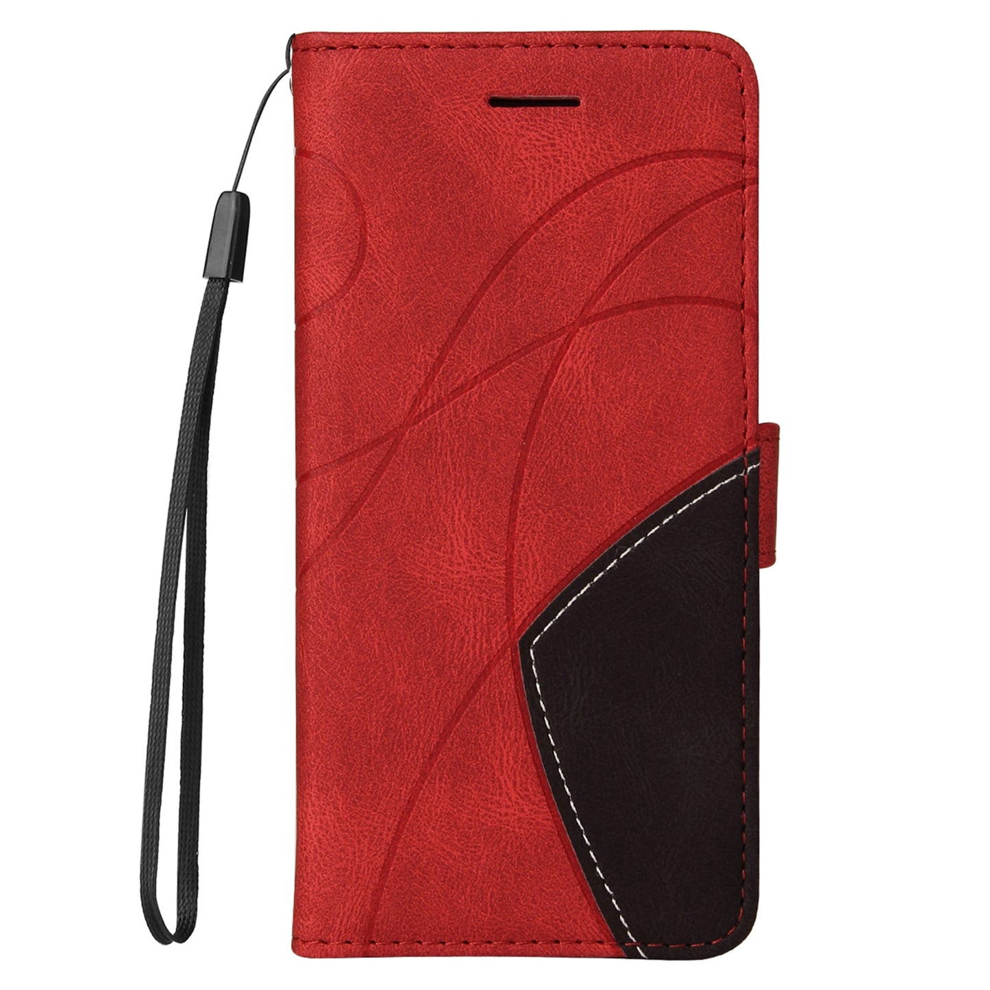 KT Leather Series-1 For Google Pixel 8 Pro Flip Stand Protective Case Dual-color Splicing Leather Wallet Phone Cover