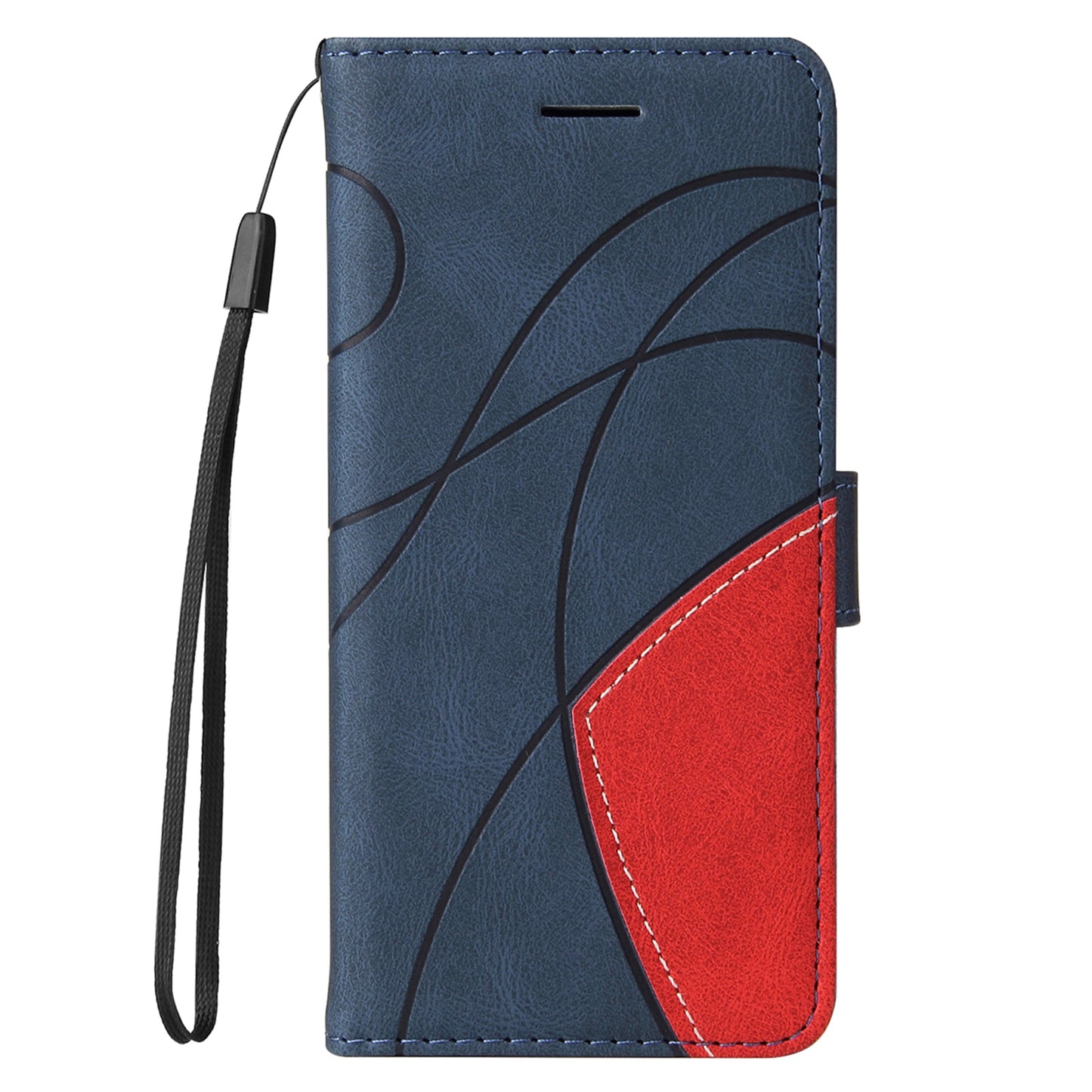 KT Leather Series-1 For Google Pixel 8 Pro Flip Stand Protective Case Dual-color Splicing Leather Wallet Phone Cover