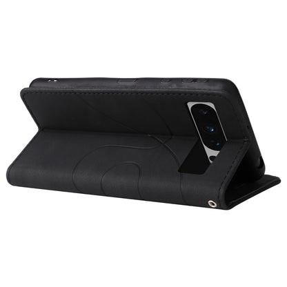 KT Leather Series-1 For Google Pixel 8 Pro Flip Stand Protective Case Dual-color Splicing Leather Wallet Phone Cover