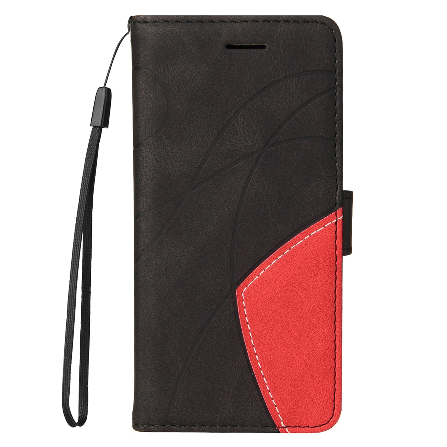 KT Leather Series-1 For Google Pixel 8 Pro Flip Stand Protective Case Dual-color Splicing Leather Wallet Phone Cover