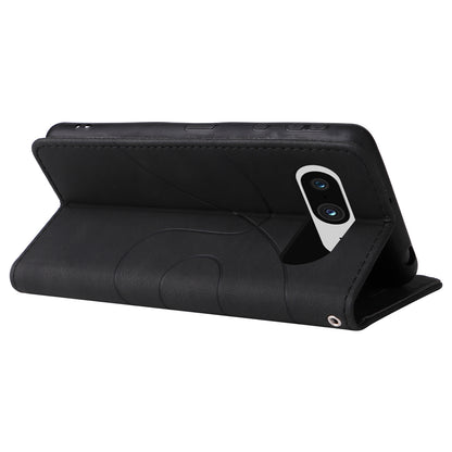 KT Leather Series-1 For Google Pixel 8 Phone Case Dual-color Splicing PU Leather Wallet Stand Cover