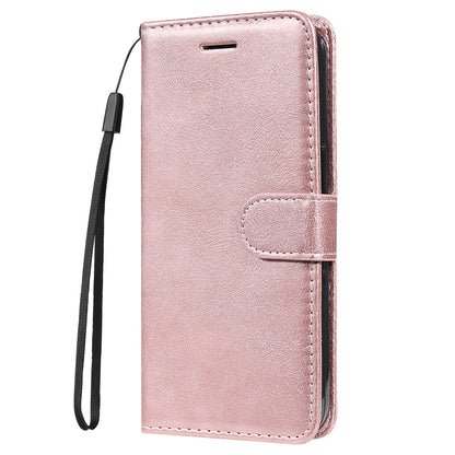 KT Leather Series-2 For Nokia C12 4G / C12 Plus / C12 Pro Flip Folio Case Stand PU Leather Solid Color Wallet Phone Cover