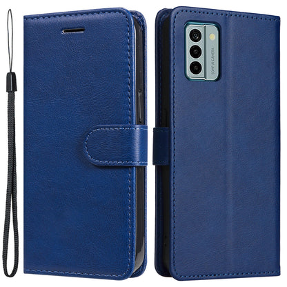 KT Leather Series-2 For Nokia G22 Solid Color Phone Case PU Leather Stand Wallet Flip Cover