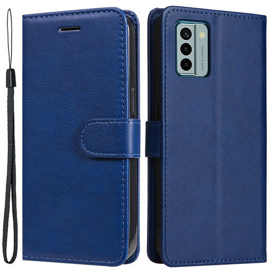 KT Leather Series-2 For Nokia G22 Solid Color Phone Case PU Leather Stand Wallet Flip Cover