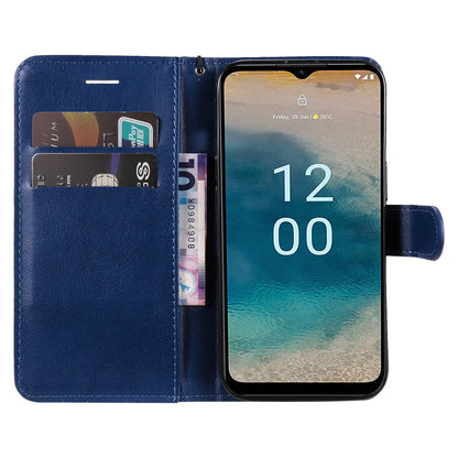 KT Leather Series-2 For Nokia G22 Solid Color Phone Case PU Leather Stand Wallet Flip Cover