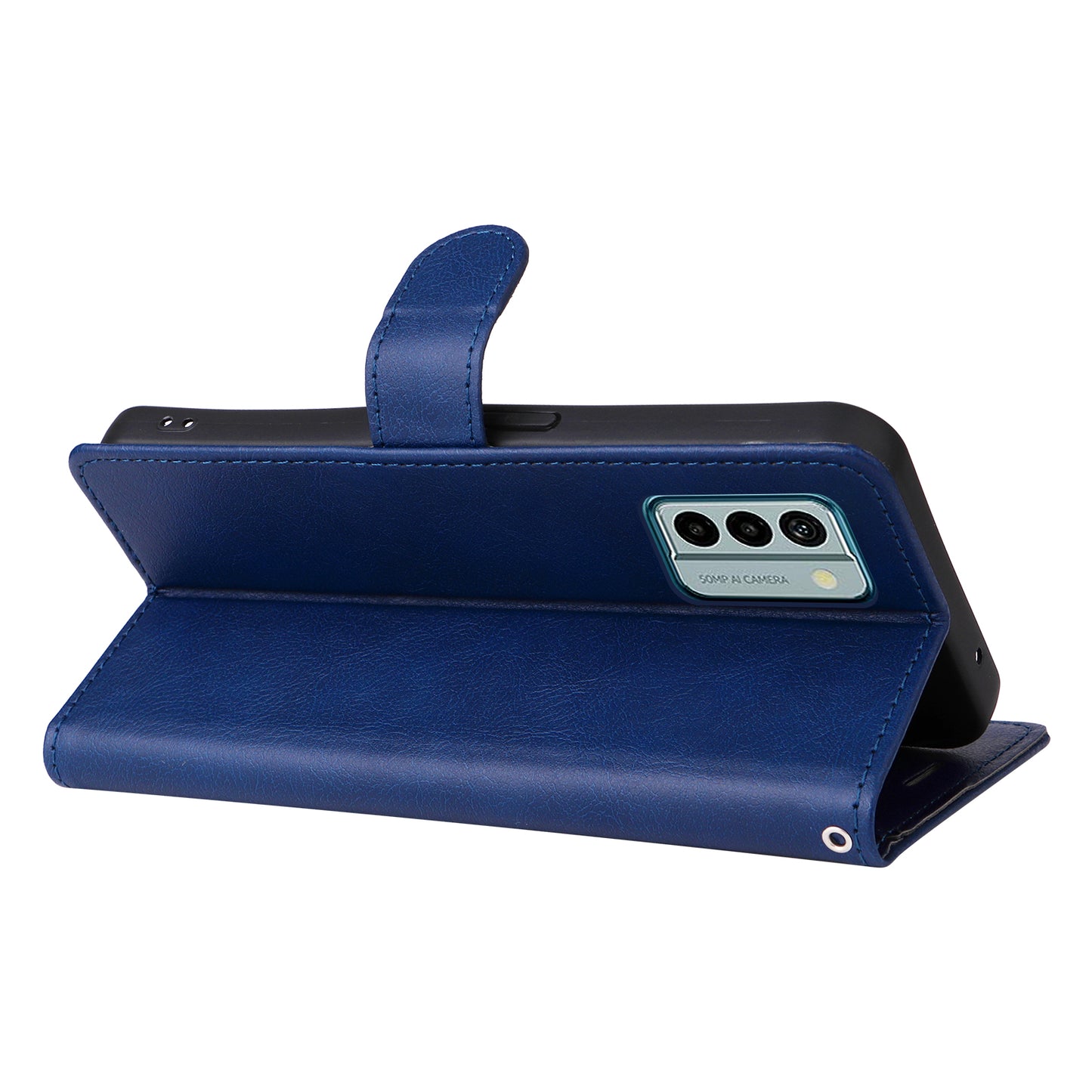 KT Leather Series-2 For Nokia G22 Solid Color Phone Case PU Leather Stand Wallet Flip Cover