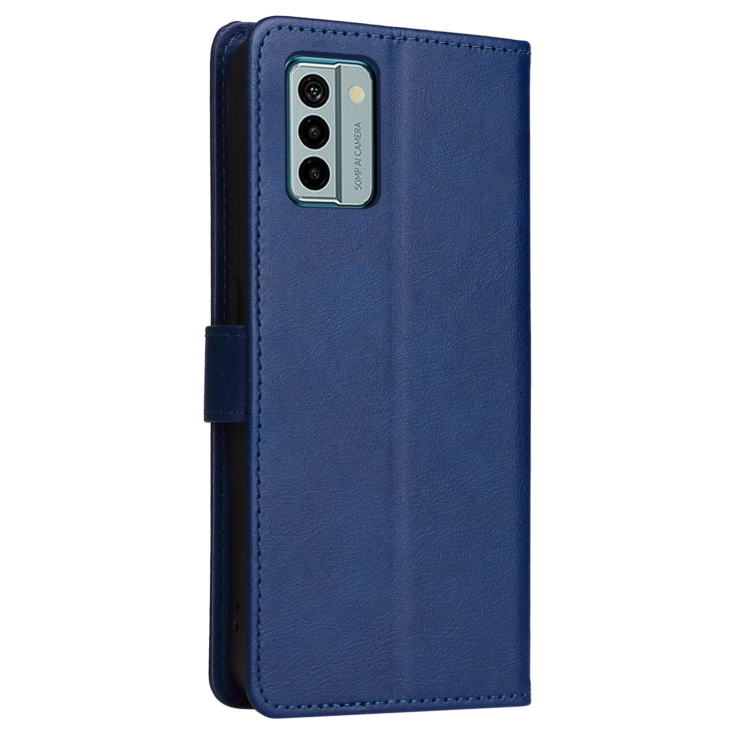 KT Leather Series-2 For Nokia G22 Solid Color Phone Case PU Leather Stand Wallet Flip Cover