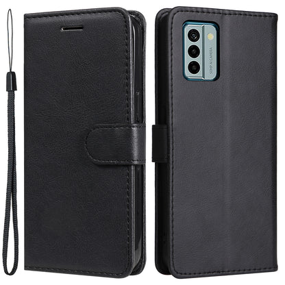 KT Leather Series-2 For Nokia G22 Solid Color Phone Case PU Leather Stand Wallet Flip Cover