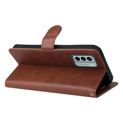 KT Leather Series-2 For Nokia G22 Solid Color Phone Case PU Leather Stand Wallet Flip Cover