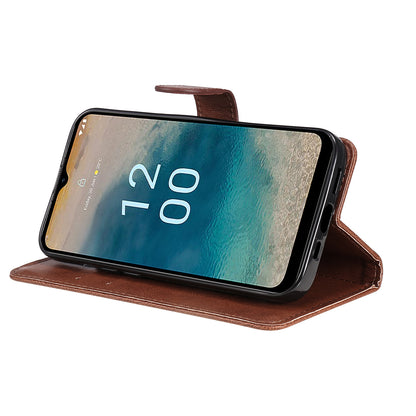 KT Leather Series-2 For Nokia G22 Solid Color Phone Case PU Leather Stand Wallet Flip Cover