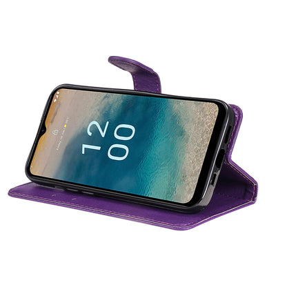 KT Leather Series-2 For Nokia G22 Solid Color Phone Case PU Leather Stand Wallet Flip Cover