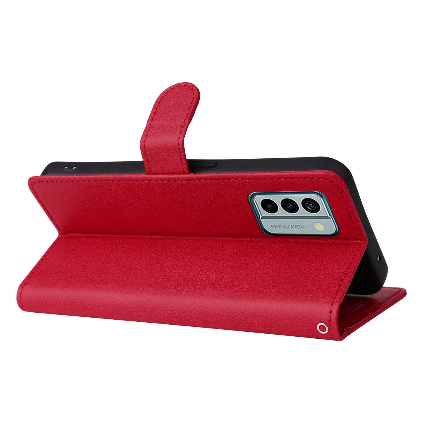 KT Leather Series-2 For Nokia G22 Solid Color Phone Case PU Leather Stand Wallet Flip Cover