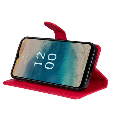 KT Leather Series-2 For Nokia G22 Solid Color Phone Case PU Leather Stand Wallet Flip Cover