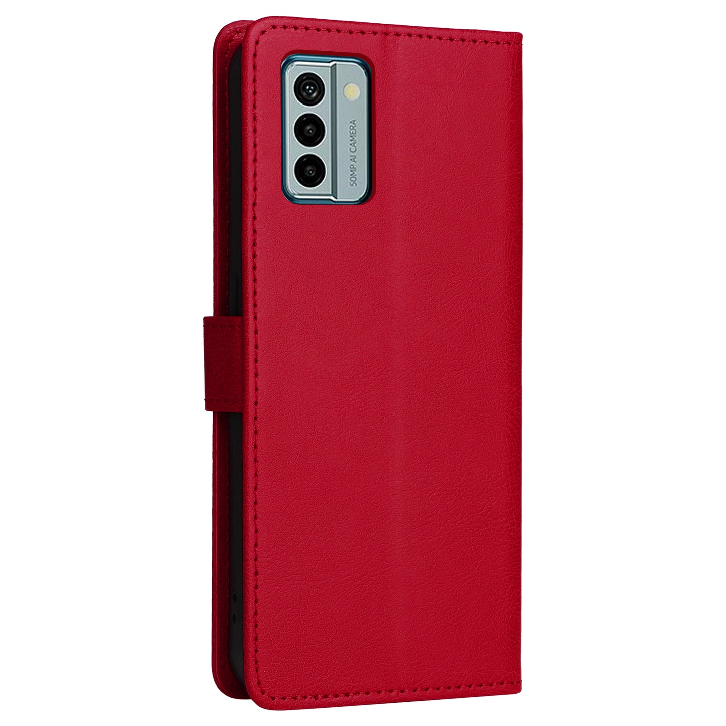 KT Leather Series-2 For Nokia G22 Solid Color Phone Case PU Leather Stand Wallet Flip Cover