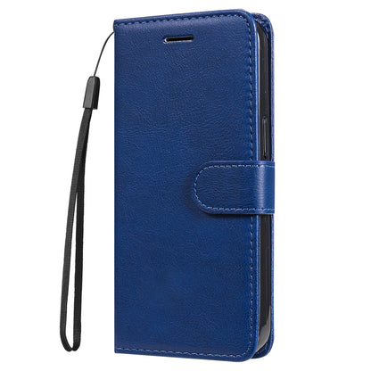 KT Leather Series-2 For Google Pixel 7a PU Leather Protective Cover Stand Wallet Solid Color Phone Case