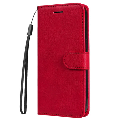 KT Leather Series-2 For Google Pixel 7a PU Leather Protective Cover Stand Wallet Solid Color Phone Case
