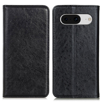 For Google Pixel 8 Crazy Horse Texture Leather Phone Cover Cell Phone Wallet Stand Case