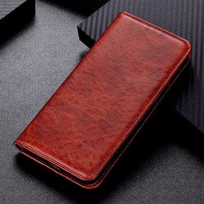 For Google Pixel 8 Crazy Horse Texture Leather Phone Cover Cell Phone Wallet Stand Case