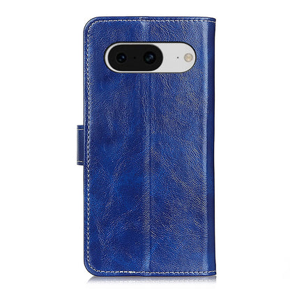 Retro Crazy Horse Texture Leather Case for Google Pixel 8 , Stand Wallet Cell Phone Cover