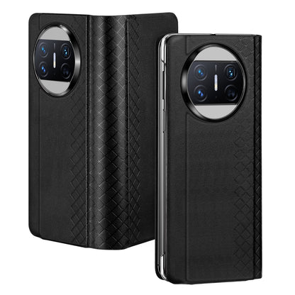 DUX DUCIS Bril-Series For Huawei Mate X3 5G Stand Phone Case PU Leather + PC Card Slot Cover